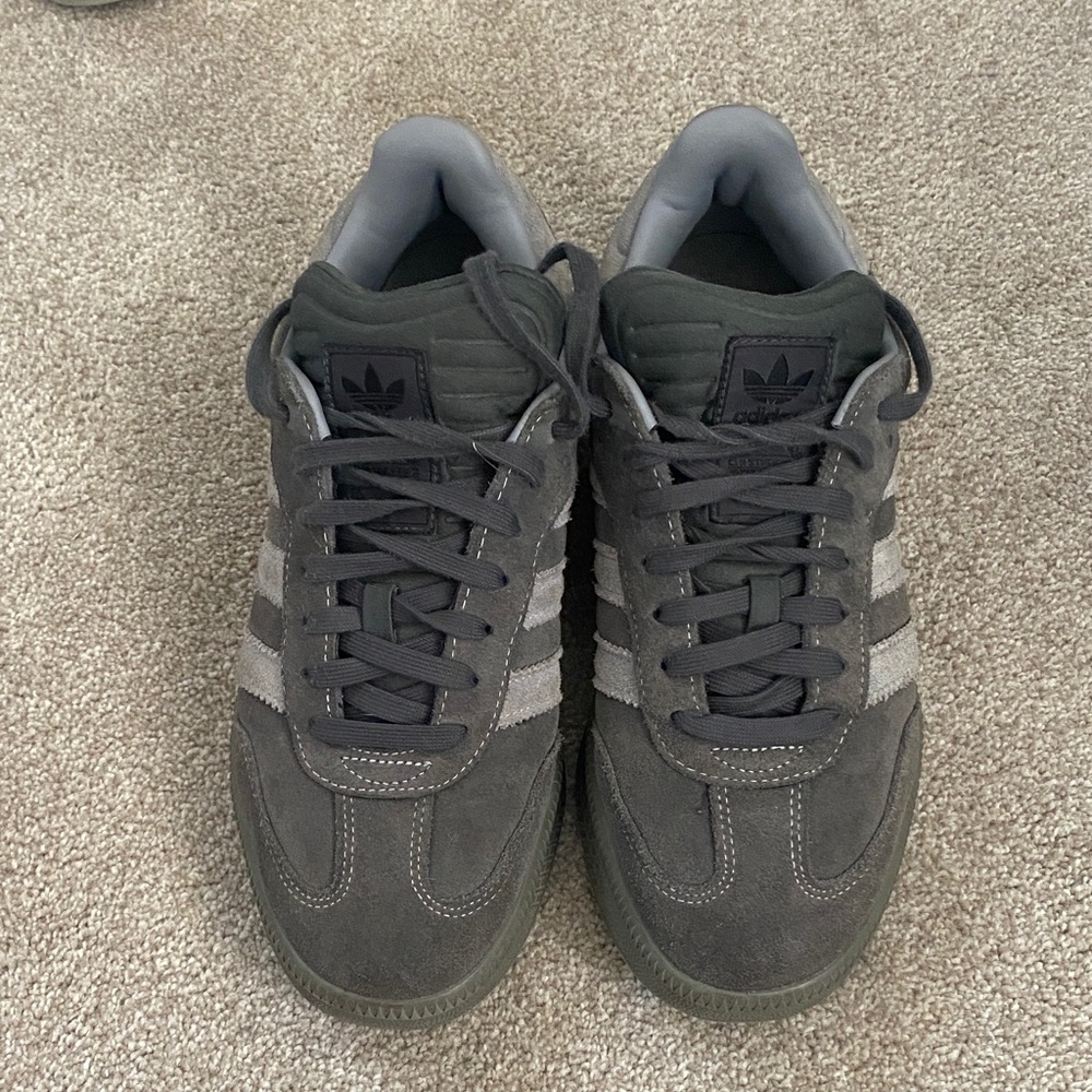 Adidas Charcoal Suede Sambas Men's size